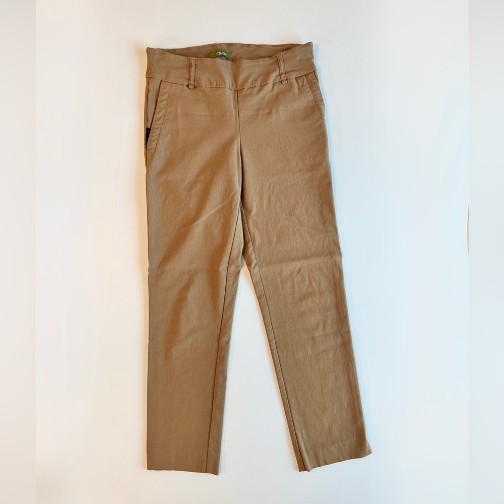 Swing Control Active Stretch Pull on Ankle Chino Pants - Tan